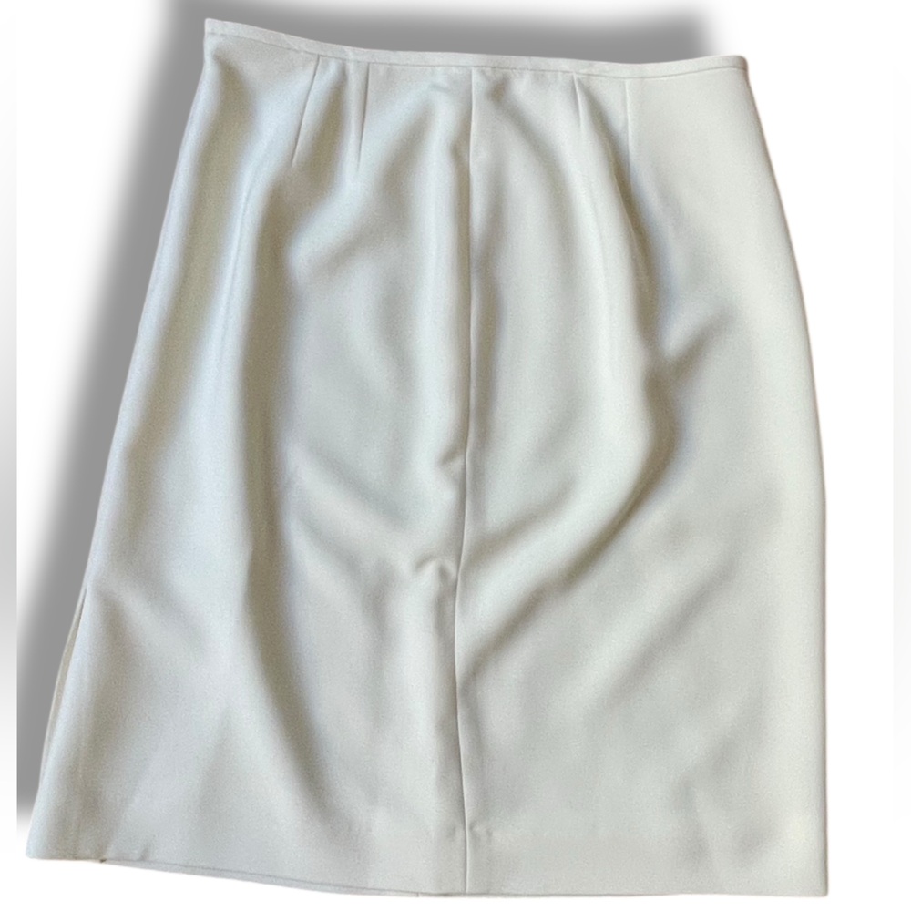 Le Suit Ivory Skirt size 10P - Picture 2 of 7